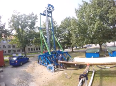 Lightning shattering rock: new drilling method for deep geothermal energy