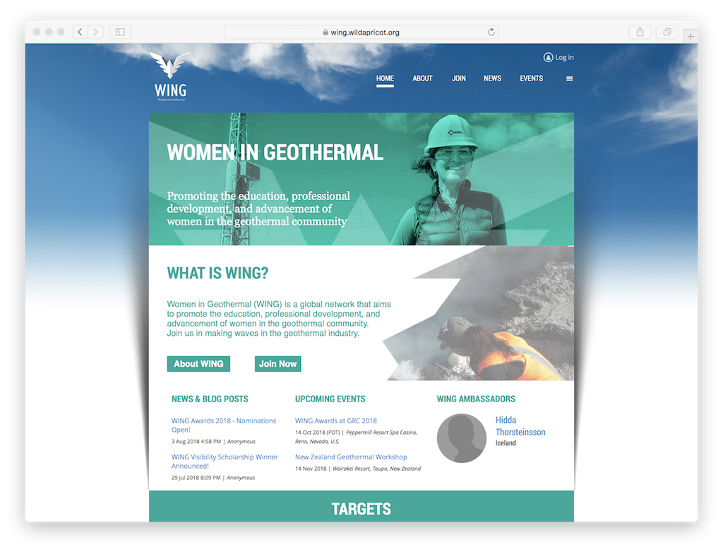 Women in Geothermal open nominations for 2018 WING U.S. Awards