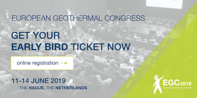 European Geothermal Congress 11-14 June 2019 – Early Bird running out