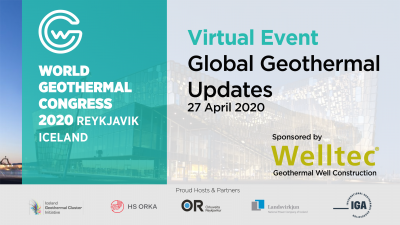 WGC2020 – Virtual Event, 2020 Global Geothermal Updates Power & Direct Use