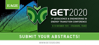 EAGE Geoscience & Engineering in Energy Transition Conference – 16-18 Nov. 2020
