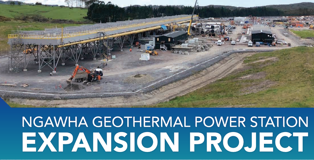 Start of of 31.5 MW Ngawha geothermal plant expansion on target for year-end 2020