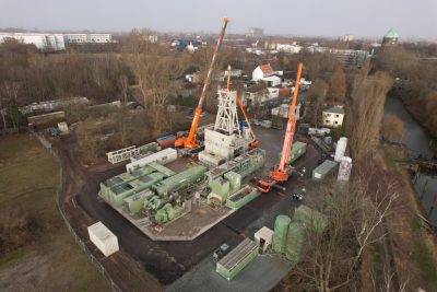 Promising initial results of geothermal exploration drilling in Hamburg, Germany