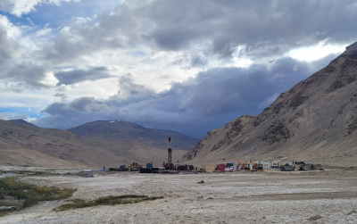 Geothermal drilling resumes for Puga Valley geothermal project, Ladakh, India