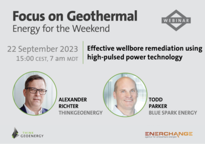 Webinar – Effective wellbore remediation using high-pulsed power tech, Sept. 22, 2023