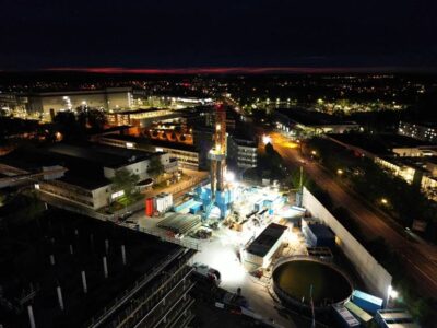 Drilling of geothermal doublet in MTU facility in Germany completed