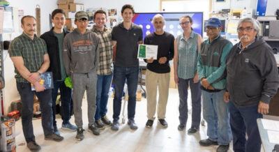 Geothermal competition winners visit partner community in Elim, Alaska