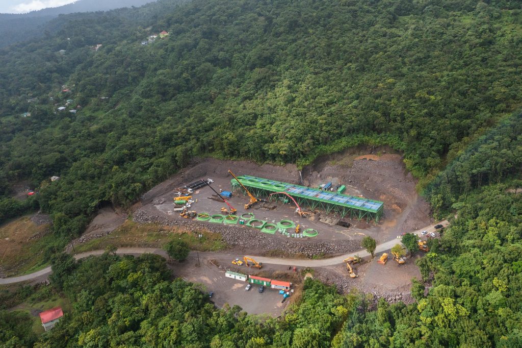 Geothermal power plant in Dominica enters advanced stages of commissioning