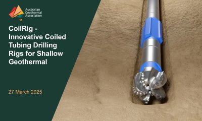Webinar – Innovative coiled tubing drilling for shallow geothermal, 27 March 2025