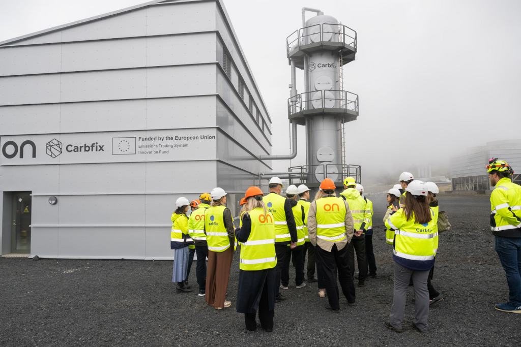 Emissions removal facility opened at Hellisheidi geothermal power plant, Iceland