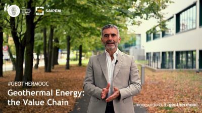 GeotherMOOC free online course provides training on the whole geothermal value chain
