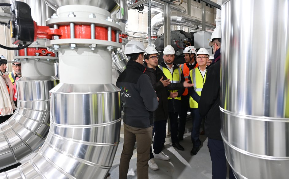 Geothermal heating plant inaugurated at Fort de L’est in Saint-Denis, France