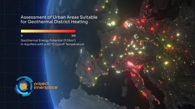 Project InnerSpace completes global geothermal resource map with GeoMap Europe