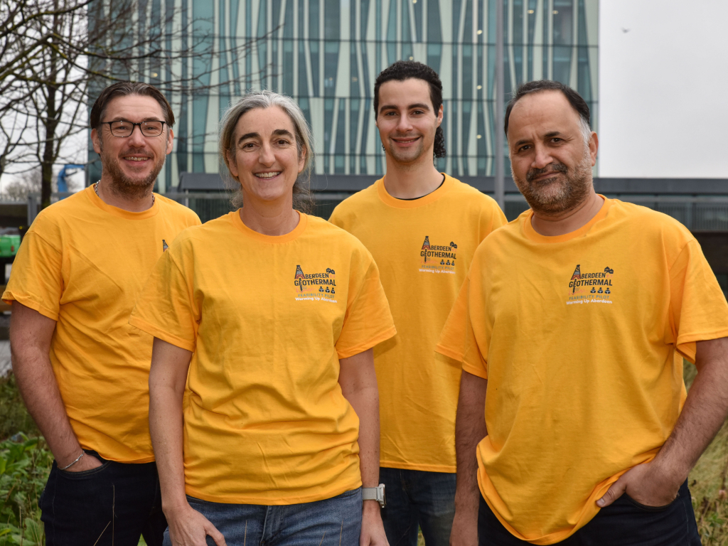 University of Aberdeen to receive £1million grant for geothermal feasibility pilot study