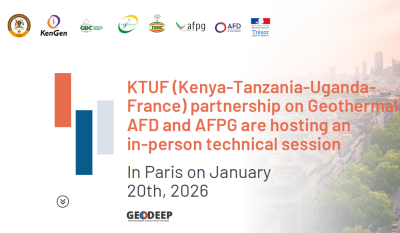 Registration open – Technical session on France-East Africa geothermal partnership, 20 January 2026